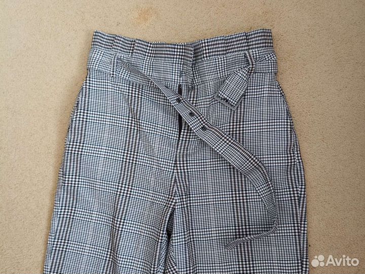 Брюки в клетку