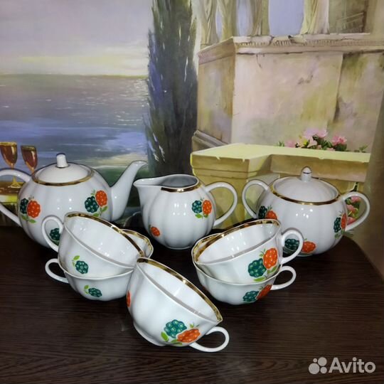 Чайный сервиз СССР дулево