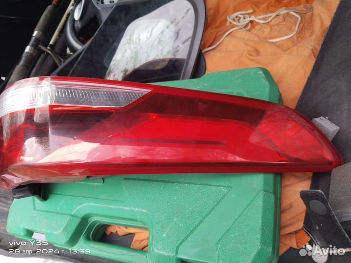 Фонарь задний kia optima 4jf