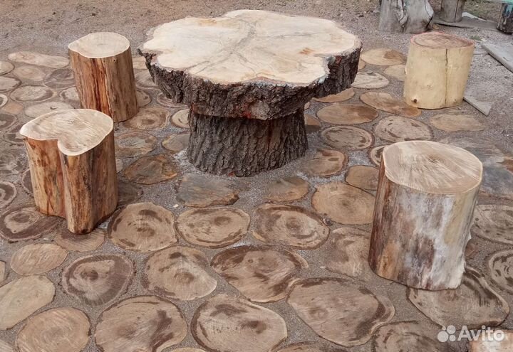 Слэб, спил, плахи из дерева для декора