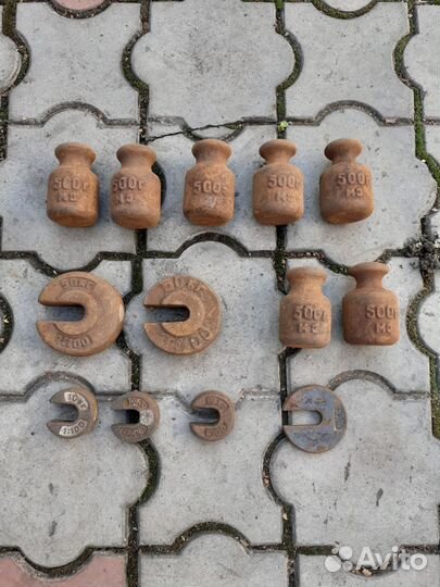 Гири СССР для весов