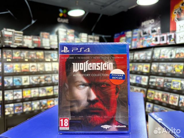 Игры для PS4: Wolfenstein: Alt History Collection