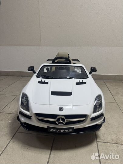 Детский электромобиль mercedes benz sls amg