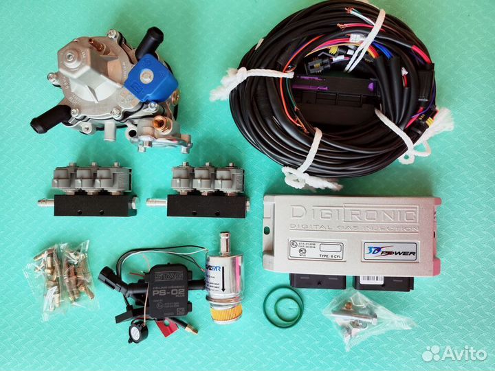 Газовое оборудование на 6 цилиндров / гбо 4 пок