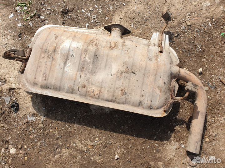 Глушитель основной mitsubishi lancer x лансер 10