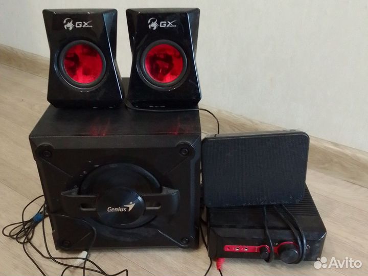 Продано колонки и сабвуфер, роутер