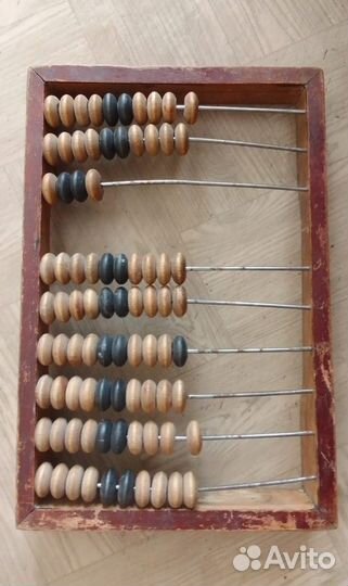 Счёты бухгалтерские. чертежная доска. СССР