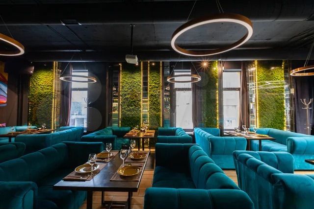 Кальянная, лаундж бар стиль мята