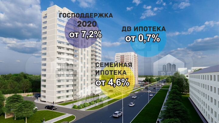 Квартира-студия, 28,8 м², 10/16 эт.