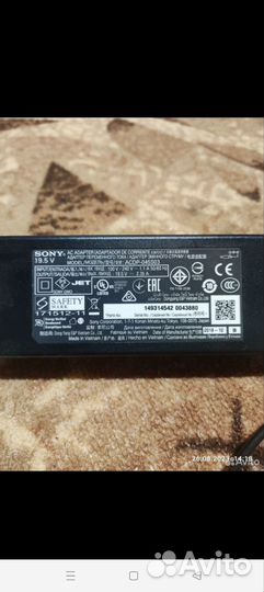 Блок питания acdp-045S03 (19.5V, 2.35A) для Sonyl