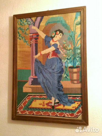 Картина вышивка