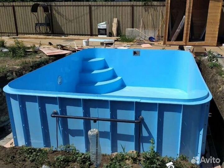 Бассейн из полипропилена