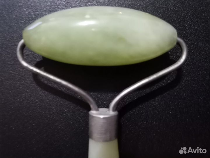 Нефритовый роллер-массажёр набор