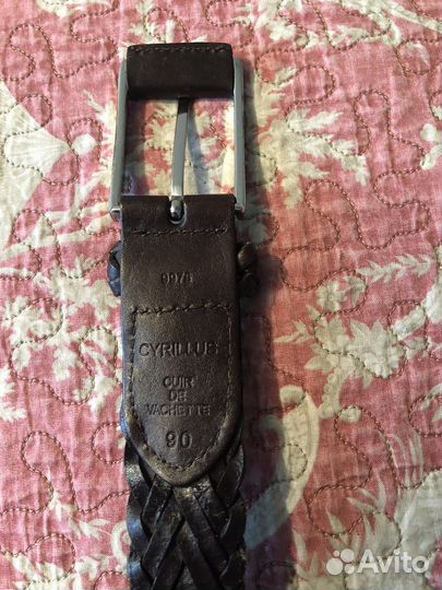 Ремень плетеный женский