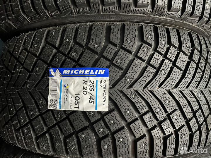 Michelin X-Ice North 4 SUV 255/45 R20 и 285/40 R20 108T