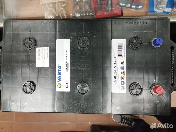 Varta 240Ач EFB. 740500130