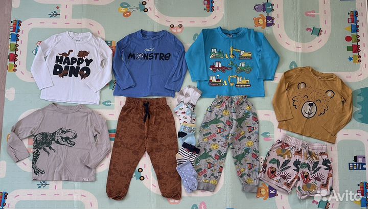 Вещи пакетом на мальчика 92 98
