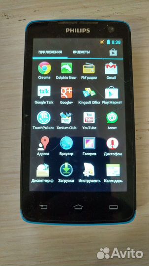 Телефон philips xenium w732