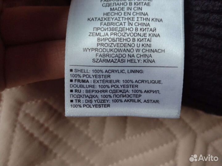 Новая зимняя шапка и шарф Gap р. S/M 50-52 девочки