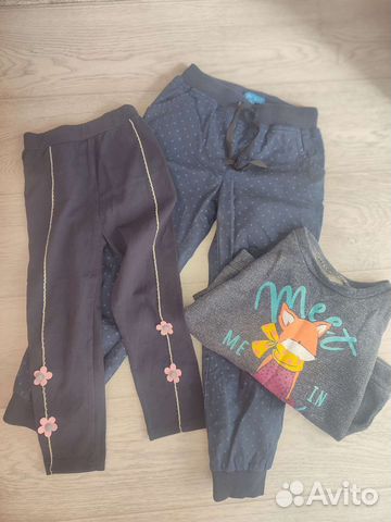 Вещи пакетом на девочку 110