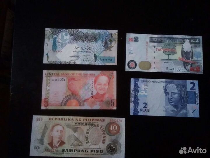 Банкноты, боны unc, mint