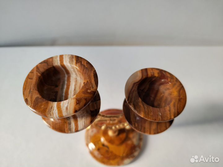 Подсвечник из оникса