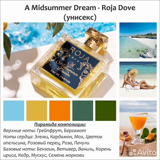 Духи Amouage/Tom Ford/Van Cleef/Roja Dove