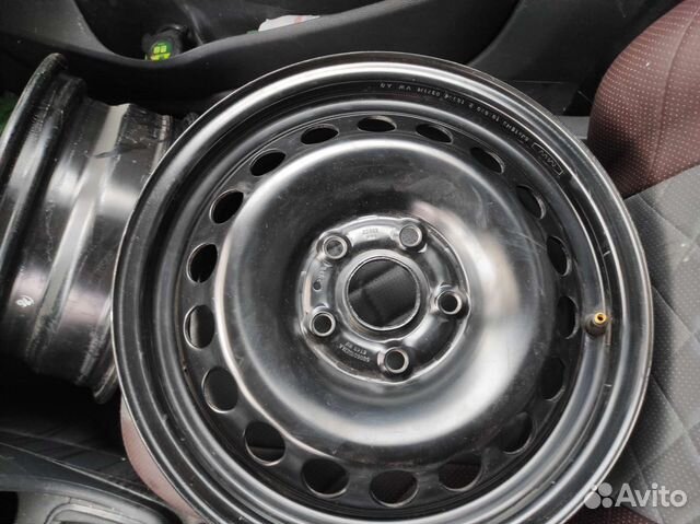 Диски штанп.R15 от vw jetta/golf 4 шт новые