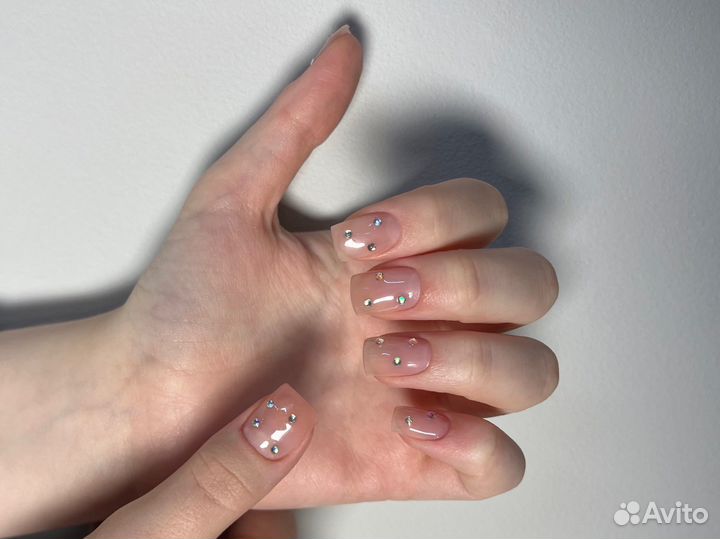 Маникюр гель