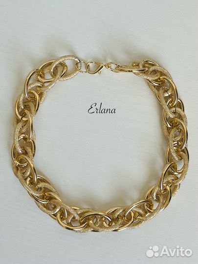 Чокер цепь крупная