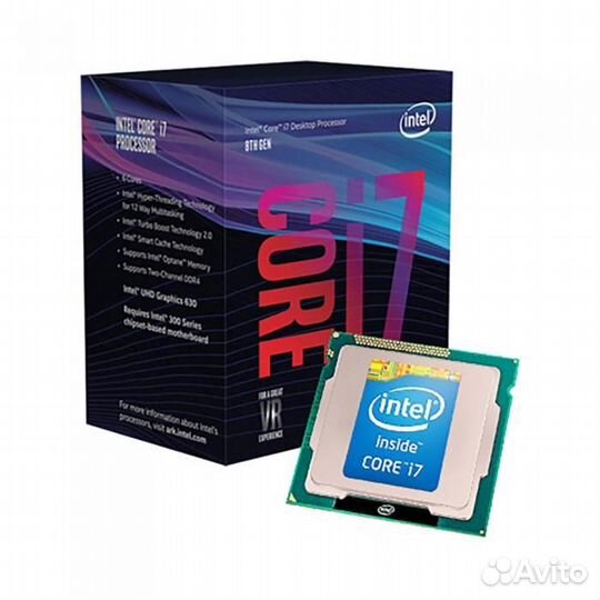 Процессор Intel Core I7-10700KF BOX BX8070110700KF