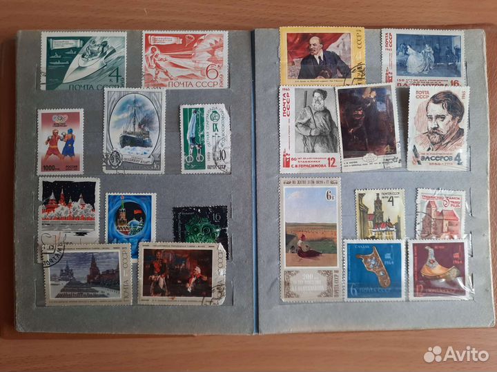 Альбом с марками СССР