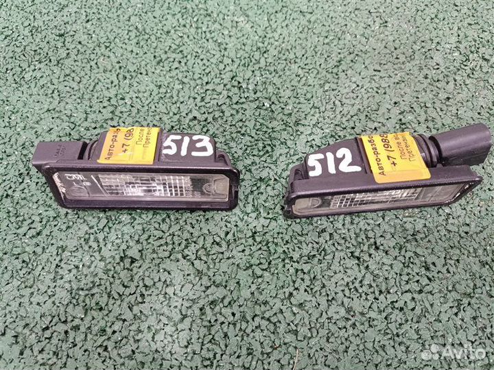 Фонарь подсветки номера Vw Passat B7 2011