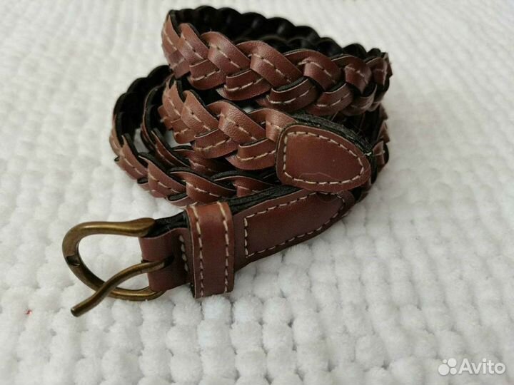 Ремень плетённый новый
