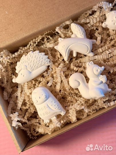 Гипсовые фигурки для раскрашивания