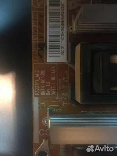 Запчасти для ЖК тв samsung le32c530f1w