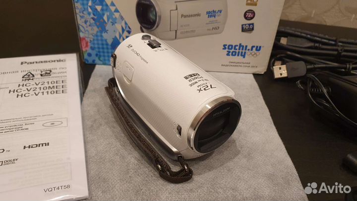 Видеокамера Panasonic hc-v210 Sochi 2014