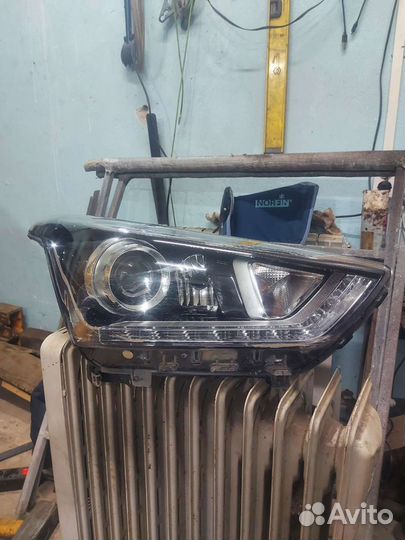 Фара прав. на hyundai creta