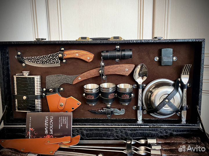 Шашлычный набор в кейсе