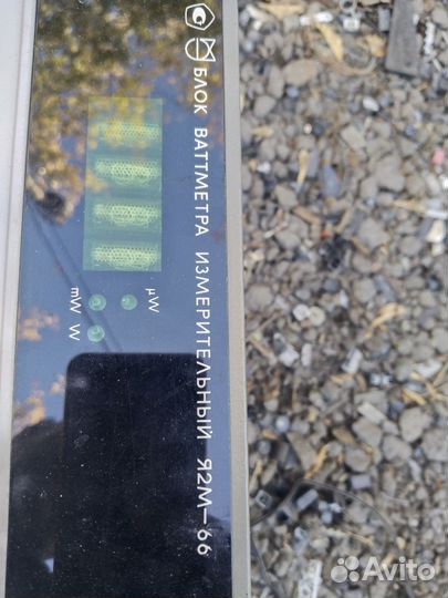 Блок ваттметра измерительный Я2М -66 прибор м3 56