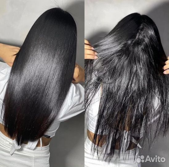 Кератиновое выпрямление волос и ботокс