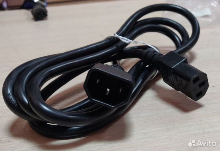 Кабель для UPS 3*1мм (евровилка-штекер IEC C13)