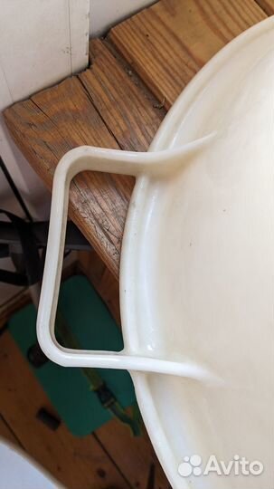 Таз пластиковый, овальный с ручками 30л