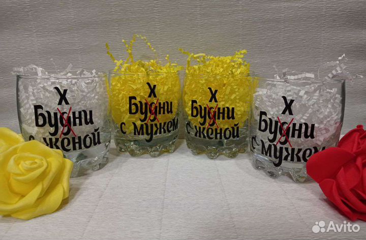 Наклейки и надписи на бокалы, бутылки, свечи, шары