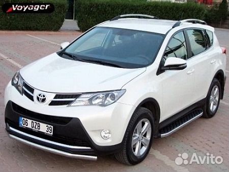 Рейлинги продольные на Toyota RAV 4 c 2013 г.в