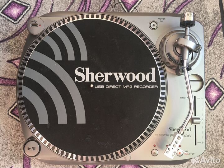 Проигрыватель винила Sherwood pm 9906