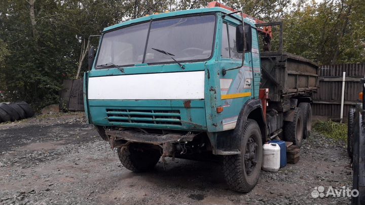 КамАЗ 355102 с КМУ, 1988