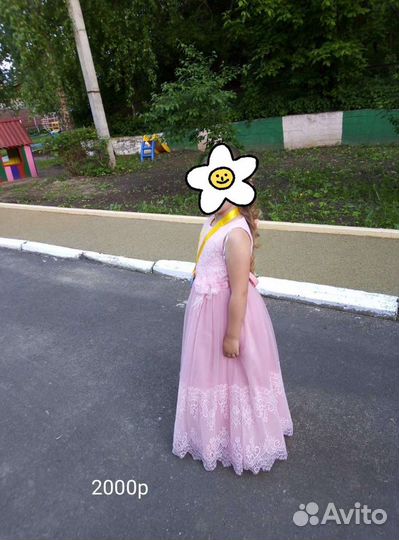 Платье для девочки на выпускной 128