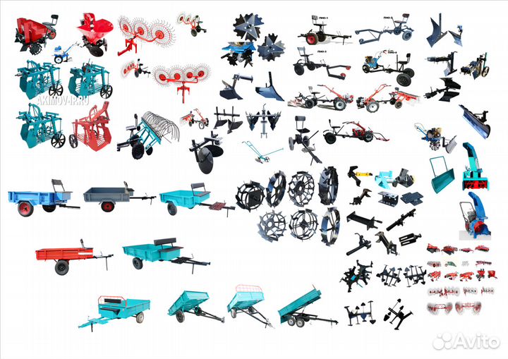 Картофелесажалка для мини трактора от завода
