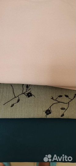 Отрезы ткани полиэстер